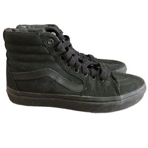 💎 Like new! Vans SK8-Hi Core Classics | All Black | Men’s 5.5, Women’s 7.0